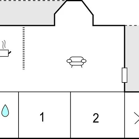 Сasa de vacaciones Awesome In With Kitchen