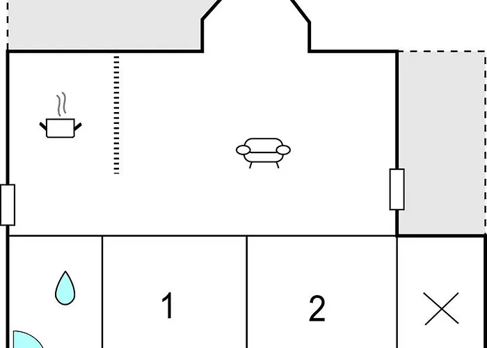 Сasa de vacaciones Awesome In With Kitchen